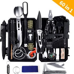 Emergency Survival Gear Kits 60 in 1 Emergency Survival Gear Kits 60 in 1