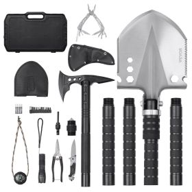 Survival Shovel Survival Axe 28-in-1 Camping Folding Shovels with Hatchet Survival Shovel Survival Axe 28-in-1 Camping Folding Shovels with Hatchet